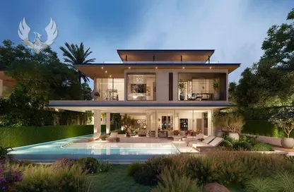 Outdoor House image for: Villa - 5 Bedrooms - 6 Bathrooms for sale in Elysian Mansions - Tilal Al Ghaf - Dubai, Image 1