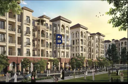 Apartment - Studio - 1 Bathroom for sale in Bloom Living - Zayed City (Khalifa City C) - Khalifa City - Abu Dhabi