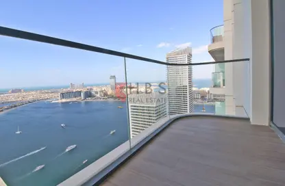 Apartment - 3 Bedrooms - 4 Bathrooms for rent in Marina Vista - EMAAR Beachfront - Dubai Harbour - Dubai