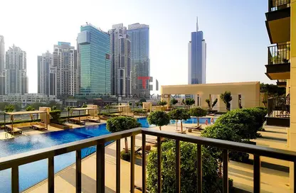 صورة لـ شرفة شقة - 2 غرف نوم - 3 حمامات للبيع في مرتفعات بوليفارد برج 2 - مرتفعات بوليفارد - دبي وسط المدينة - دبي ، صورة رقم 1