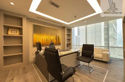 Office Space - Studio - 1 Bathroom for rent in North Tower - Emirates Financial Towers - DIFC - Dubai