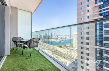 Apartment - 1 Bedroom - 2 Bathrooms for rent in Damac Heights - Dubai Marina - Dubai