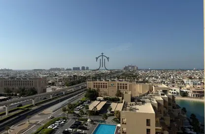 شقة - 2 غرف نوم - 3 حمامات للايجار في مساكن المارينا 4 - مساكن المارينا - نخلة جميرا - دبي