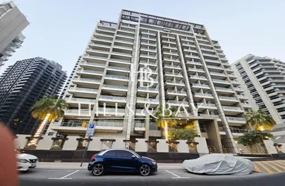 شقة - غرفة نوم - 2 حمامات للايجار في برج ميداليست - مدينة دبي الرياضية - دبي