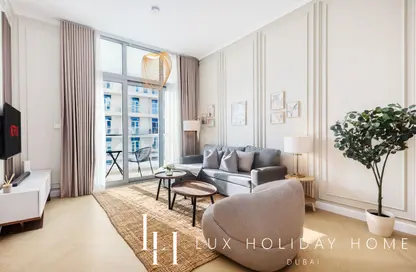 شقة - غرفة نوم - 1 حمام للايجار في برج دي إي سي 1 - D.E.C.  أبراج - دبي مارينا - دبي