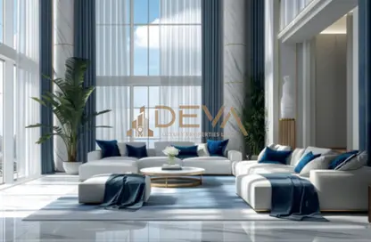 Apartment - 1 Bedroom - 2 Bathrooms for sale in Tiger Sky Tower - Business Bay - Dubai