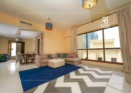 Living / Dining Room image for: Apartment - 1 bedroom - 2 bathrooms for sale in Sadaf 6 - Sadaf - Jumeirah Beach Residence - Dubai, Image 1