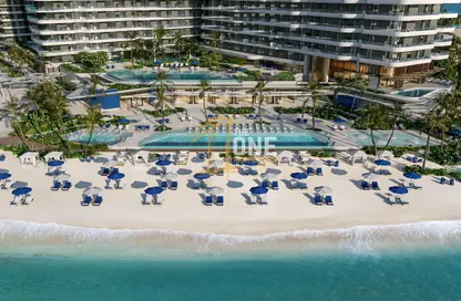 Pool image for: Apartment - 2 Bedrooms - 2 Bathrooms for sale in Nikki Beach Residences - Al Marjan Island - Ras Al Khaimah, Image 1
