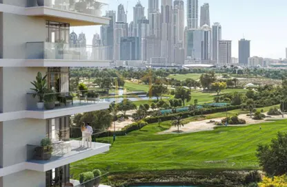 Apartment - 1 Bedroom - 1 Bathroom for sale in Golf Heights - Emirates Hills 2 - Dubai