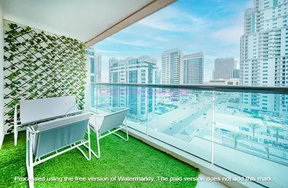 شقة - غرفة نوم - 2 حمامات للايجار في برج الزمان والمكان - دبي مارينا - دبي