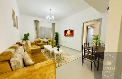 شقة - غرفة نوم - 2 حمامات للايجار في برج الكورنيش - طريق كورنيش عجمان - عجمان