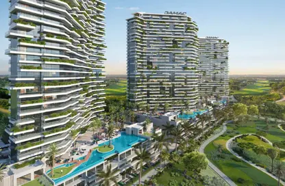 Apartment - 1 Bedroom - 1 Bathroom for sale in Golf Greens 1 - Tower A - Golf Greens - DAMAC Hills - Dubai