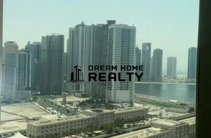 Apartment - 3 Bedrooms - 3 Bathrooms for rent in Palm Tower 3 - Palm Towers - Al Majaz - Sharjah