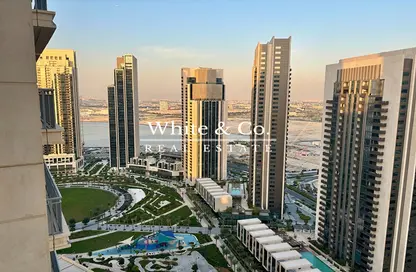 Outdoor Building image for: Apartment - 3 Bedrooms - 4 Bathrooms for rent in Harbour Views 2 - Dubai Creek Harbour (The Lagoons) - Dubai, Image 1