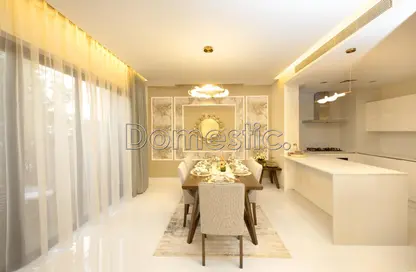 Dining Room image for: Townhouse - 4 Bedrooms - 5 Bathrooms for sale in Bloomingdale Townhouses - Bloomingdale - Dubai Sports City - Dubai, Image 1