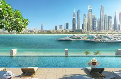 Apartment - 1 Bedroom - 1 Bathroom for sale in Beach Mansion - EMAAR Beachfront - Dubai Harbour - Dubai
