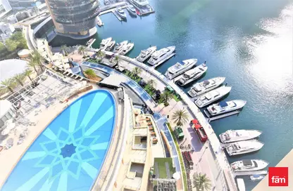 Apartment - Studio - 1 Bathroom for rent in JW Marriott Hotel Marina - Dubai Marina - Dubai