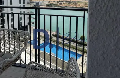 Apartment - Studio - 1 Bathroom for rent in Waters Edge - Yas Island - Abu Dhabi
