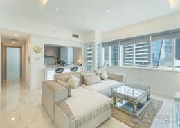 Living Room image for: Apartment - 2 bedrooms - 2 bathrooms for sale in Al Majara 1 - Al Majara - Dubai Marina - Dubai, Image 1