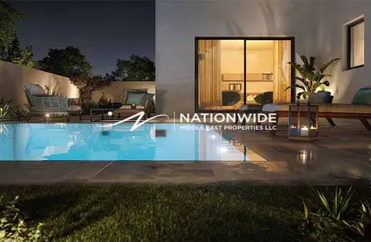 Pool image for: Townhouse - 3 Bedrooms - 4 Bathrooms for sale in Noya 2 - Noya - Yas Island - Abu Dhabi, Image 1