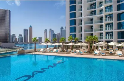 Apartment - Studio - 1 Bathroom for rent in PRIVE BY DAMAC (A) - DAMAC Maison Privé - Business Bay - Dubai