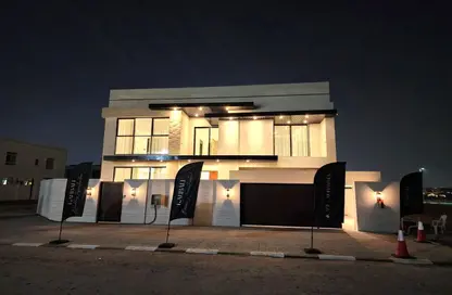 Outdoor Building image for: Villa - 5 Bedrooms - 7 Bathrooms for sale in Al Rawda 1 - Al Rawda - Ajman, Image 1
