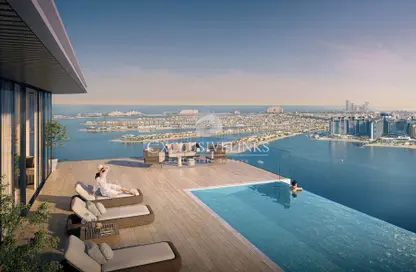 Apartment - 4 Bedrooms - 5 Bathrooms for sale in Seapoint Tower 1 - Seapoint - EMAAR Beachfront - Dubai Harbour - Dubai