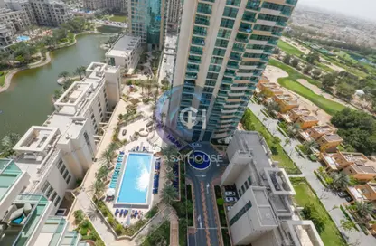 Apartment - 2 Bedrooms - 3 Bathrooms for rent in The Links West Tower - The Links - The Views - Dubai