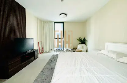 Apartment - Studio - 1 Bathroom for rent in Areej Apartments - Aljada - Sharjah