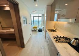 Kitchen image for: Studio - 1 bathroom for rent in Farhad Azizi Residence - Al Jaddaf - Dubai, Image 1