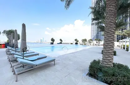 صورة لـ حوض سباحة شقة - 2 غرف نوم - 2 حمامات للبيع في أدريس برج هاربور بوينت 2 - أدريس هاربور بوينت - ميناء خور دبي (ذا لاجونز) - دبي ، صورة رقم 1