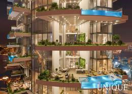 Apartment - 3 bedrooms - 3 bathrooms for sale in Cavalli Casa Tower - Dubai Marina - Dubai