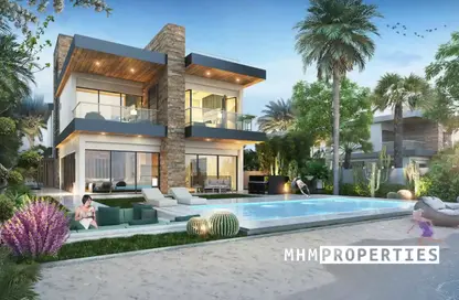 Villa - 5 Bedrooms - 6 Bathrooms for sale in Monte Carlo - Damac Lagoons - Dubai