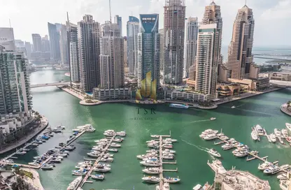 Water View image for: Apartment - 3 Bedrooms - 4 Bathrooms for sale in Murjan Tower - Emaar 6 Towers - Dubai Marina - Dubai, Image 1