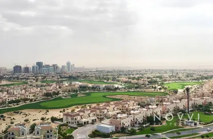شقة - 1 حمام للبيع في برج الكريكت - مدينة دبي الرياضية - دبي