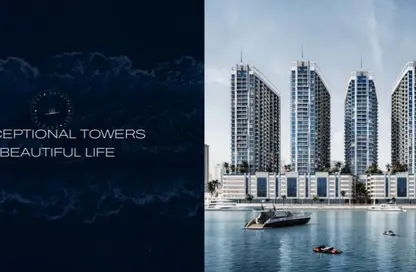 Apartment - 1 Bedroom - 2 Bathrooms for sale in Ajman Creek Towers - Al Rashidiya 1 - Al Rashidiya - Ajman