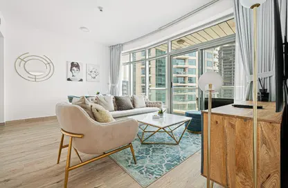 Apartment - 1 Bedroom - 1 Bathroom for rent in Fairfield Tower - Park Island - Dubai Marina - Dubai