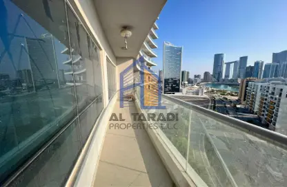 Balcony image for: Apartment - 1 Bedroom - 2 Bathrooms for rent in Oceanscape - Shams Abu Dhabi - Al Reem Island - Abu Dhabi, Image 1