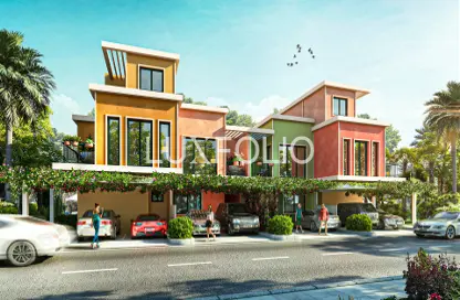 Townhouse - 3 Bedrooms - 3 Bathrooms for sale in Portofino - Damac Lagoons - Dubai