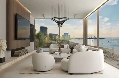 Apartment - 4 Bedrooms - 6 Bathrooms for sale in Habtoor Grand Residences - Dubai Marina - Dubai