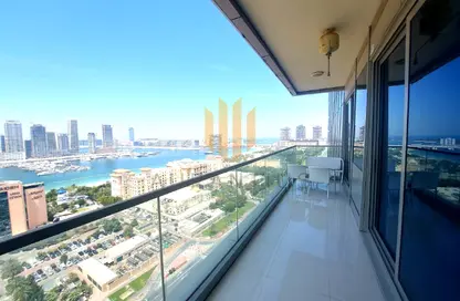 Apartment - 3 Bedrooms - 3 Bathrooms for rent in Ocean Heights - Dubai Marina - Dubai