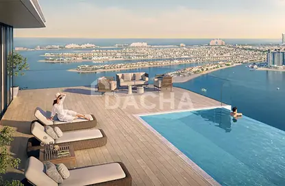 Apartment - 2 Bedrooms - 2 Bathrooms for sale in Seapoint - EMAAR Beachfront - Dubai Harbour - Dubai