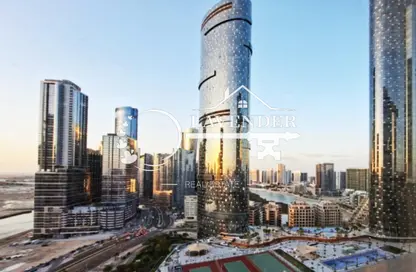 Apartment - 1 Bedroom - 2 Bathrooms for rent in The Gate Tower 1 - Shams Abu Dhabi - Al Reem Island - Abu Dhabi