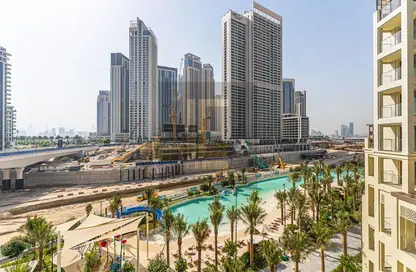 صورة لـ حوض سباحة شقة - 2 غرف نوم - 2 حمامات للبيع في مبني بريز 2 - جريك بيتش - ميناء خور دبي (ذا لاجونز) - دبي ، صورة رقم 1