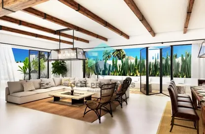 Townhouse - 4 Bedrooms - 3 Bathrooms for sale in Costa Brava 1 - Costa Brava at DAMAC Lagoons - Damac Lagoons - Dubai