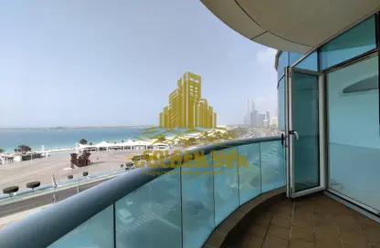 Apartment - 4 Bedrooms - 6 Bathrooms for rent in Salama Residence - Cornich Al Khalidiya - Al Khalidiya - Abu Dhabi
