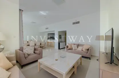 Apartment - 2 Bedrooms - 4 Bathrooms for rent in Al Bateen Residences - Jumeirah Beach Residence - Dubai