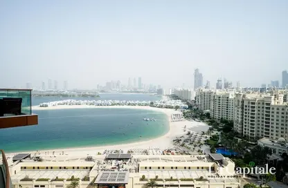 Apartment - 2 Bedrooms - 2 Bathrooms for rent in Sapphire - Tiara Residences - Palm Jumeirah - Dubai