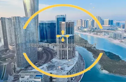Apartment - 2 Bedrooms - 2 Bathrooms for rent in Sun Tower - Shams Abu Dhabi - Al Reem Island - Abu Dhabi