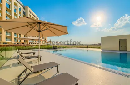 Apartment - 1 Bedroom - 2 Bathrooms for rent in Rukan Tower C - Rukan Tower - Rukan - Dubai Land - Dubai